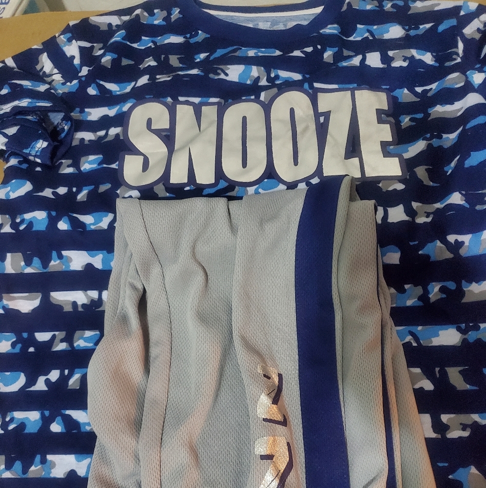 Big Boys 2 Piece Snooze Camo Long Leg Pajama Set - Picture 2 of 4